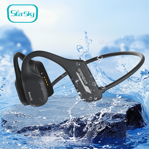 หูฟังไร้สาย Starsky Open Ear Bone Swimming IPX-8 กันน้ำ ไฟ LED แสดงสถานะแบตเตอรี่ต่ำ 5.2 ชาร์จไร้สาย ควบคุมด้วยปุ่ม สำหรับเล่นกีฬา ไฟ LED แสดงสถานะแบตเตอรี่ - Product Image 1
