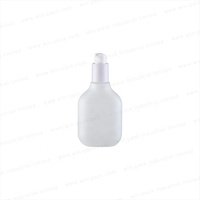 Winpack Nouveau Design Verre Cosmétique Lotion Blanc Mat 120ml Bouteille avec Pompe pot de crème en verre emballage cosmétique en verre