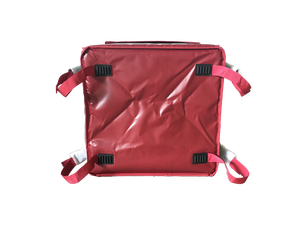 Sac isotherme à motif rayé 600D isolé de grande capacité Porte-nourriture pour <span class=keywords><strong>moto</strong></span> Livraison de pizzas Déjeuner Pique-nique Matériau durable - Product Image 5