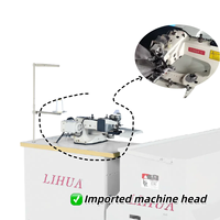Máquina de Coser Industrial Lihua para Dobladillos, Máquina Automática para Coser Cortinas Textiles para el Hogar