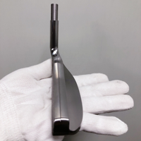 Putter de golf unisexe pour gaucher, en acier 1045, de haute qualité, fabriqué à la machine CNC, nouveau design, 375 g, option de logo personnalisé