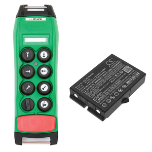 Baterai untuk pemancar IKUSI 2303692, BT06K, T71, T72 ATEX, TM70, RAD-TS 750mAh / 3.6Wh 4.80V - Product Image 1
