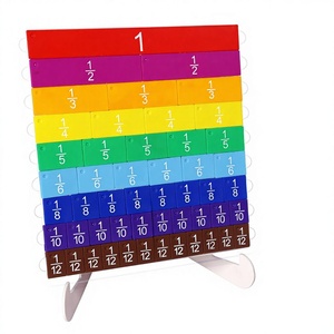 Bloques <span class=keywords><strong>de</strong></span> <span class=keywords><strong>Fracciones</strong></span> para Problemas <span class=keywords><strong>de</strong></span> Matemáticas Elementares, Disco Demostrativo <span class=keywords><strong>de</strong></span> Aritmética para Suma y Resta, División Circular, Material Didáctico para Estudiantes - Product Image 1