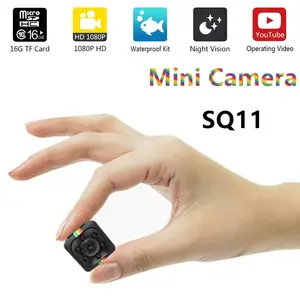 Sq11 Hd Mini Camera Kleine Camera Cam 1080P Groothoek Waterdichte Mini Camcorder Dvr Video Sport Micro Camcorders Sq 11