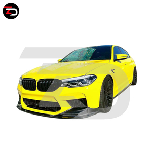 Kit de cuerpo de fibra de carbono con diseño 3D para BMW, 5 series, F90, M5, con alerón delantero y trasero, 2018 a 2020 - Product Image 3