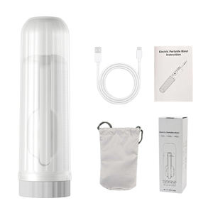 Pulvérisateur de bidet pliable IPX6 pour extérieur, petit format, soins post-partum, en plastique, rechargeable par USB, bidet électrique portable - Product Image 6