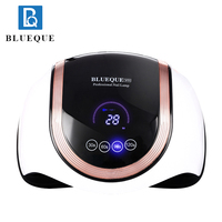 Lampe à ongles LED UV blanche-Séchoir à gel avec 60 perles PCS. Durcissement à deux mains pour salon/maison, vernis à gel rapide.