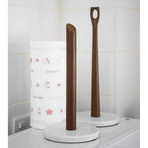 Nhà bếp giấy móc áo Giá phòng tắm khăn cuộn đứng Organizer chỉ đơn giản là đứng Countertop giấy cuộn chủ - Product Image 3