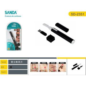 Sanda Electric <b>Shaver</b> SD 2351 Men's Trimmer With Attachments For Facial Hair Grooming - Product Image 3