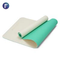Tapete de Yoga Antideslizante de TPE de Alta Calidad, Personalizable, de 3mm, para Pilates y Entrenamiento, Uso Universal