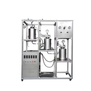 Perangkat penyaring berkelanjutan tiga tahap laboratorium untuk mesin pemintalan basah
