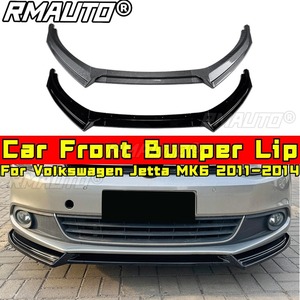 สำหรับ Volkswagen Jetta MK6 2011-2014 อุปกรณ์ตกแต่งภายนอกรถยนต์ ชุดแต่งกันชนหน้า สปอยเลอร์ ดิฟฟิวเซอร์ ป้องกันกันชน ชุดแต่งตัวถัง - Product Image 2