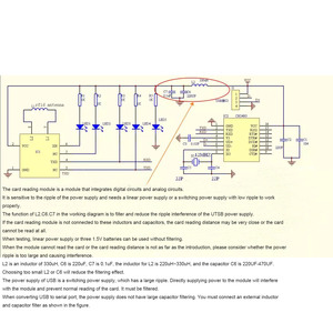 Taidatent Long Range ISO11784/85 FDX-B EM4305 Đầu Đọc Thẻ Tai RFID Module TTL Uart 134.2Khz Động Vật RFID Reader Module - Product Image 6