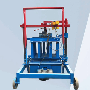 Máquina Hidráulica para Moldear Ladrillos, Máquina Móvil para Fabricar Bloques de Enclavamiento, 380V, Operación Manual, Alta Productividad - Product Image 2