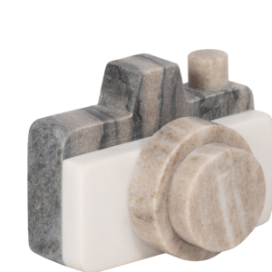 Statuetta Decorativa a Forma di Fotocamera in Marmo per Casa, Ufficio, Bagno, Soggiorno, Decorazione Artistica - Product Image 5
