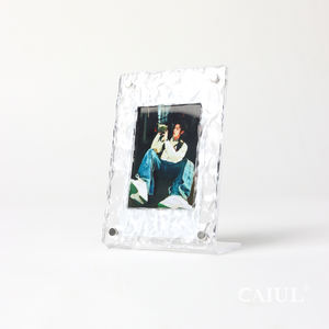 إطار صور أكريليك جديد على شكل حرف L من CAIUL، حامل بطاقات صور 3 بوصات، إطار من الفولاذ المقاوم للصدأ لأفلام كوداك/فوجي فيلم إنستاكس ميني - Product Image 6