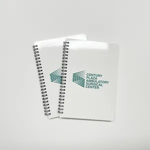 Werbe geschenke a5 Papier abdeckung Spiral gebundenes Tagebuch gefütterte Seiten Kunden spezifisches Logo Spiral Notebook
