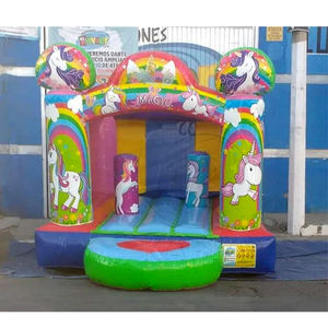 <b>Cheap</b> PVC Knight Inflatable Lightweight Kids Bounce House Commercial <b>Bouncy</b> <b>Castle</b> Blower 0.55mm PVC Tarpaulin 3-Year Warranty - Product Image 4