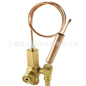 วาล์วควบคุมอุณหภูมิแบบตอบสนองต่ออุณหภูมิ Sanhua รุ่น PYF010A02 วาล์วควบคุมสารทำความเย็นแบบสมดุลภายใน R404A R22 - Product Image 5