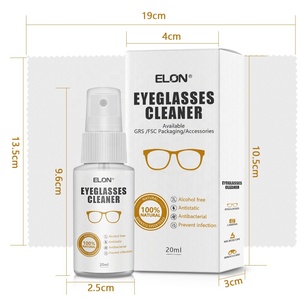 Kit de Limpieza Todo en Uno para Lentes, Kit de Viaje con Bomba y Paño de Microfibra, Limpiador Natural para Gafas y Lentes - Product Image 6