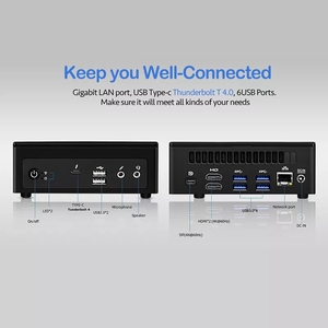 เกมมินิพีซี1135G7 1165G7 11TH รุ่นสูงสุด64GB WIFI 2.4G/5G/6G SSD HDD Mini Computadora - Product Image 2