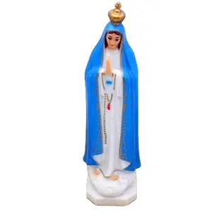 18 Cm Glow In The Dark Lady Van Fatima Standbeeld, Heilige Standbeeld, Religieuze Satue