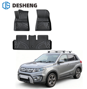 Alfombrillas Resistentes para Auto Suzuki <span class=keywords><strong>Vitara</strong></span> 2015+ Plus, Impermeables y Antideslizantes, Accesorios Interiores para Auto - Product Image 1