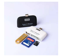 Nuevo Adaptador OTG Tipo-C a USB 2.0 SD/Micro de Venta Caliente de Fábrica para Computadora Portátil/Teléfono USB-C Convertidor Multifunción