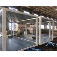 Maison mobile préfabriquée en kit, structure métallique, conteneur, ossature en acier, Philippines, 10 pieds, 20 pieds, 30 pieds, 40 pieds