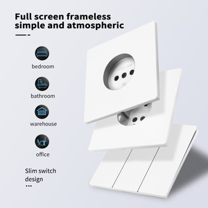WESA Prise Murale 16A 1 Prise EU, Multiprise Murale Design Moderne de Luxe - Product Image 3
