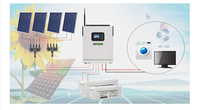 Panneau solaire monocristallin en silicium haute efficacité, prix de gros, 100W 200W 300W 400W 500W 550W, module solaire au meilleur prix