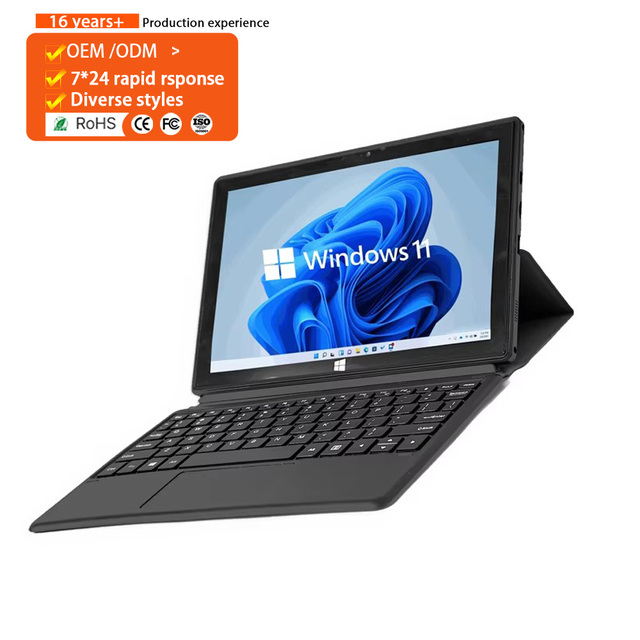 Tablet with Keyboard for Business 10 Inch Win10 Tablet PC 2GB RAM 32GB HD IPS WiFi Dual Camera Business & Home Use