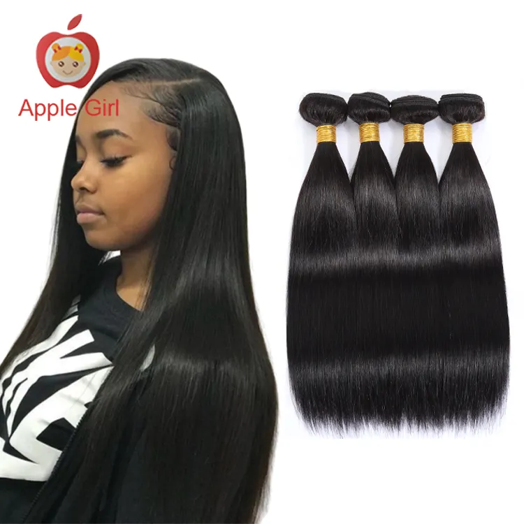 30 32 Inch Long Straight Human Hair Wholesale Virgin Cuticle Aligned Hair Remy Brazilian Hair Extension Top Quality Cheap Price