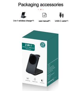 Cargador Inalámbrico 3 en 1 Más Popular, Soporte de Carga Rápida de 15 W, Magnético, Plegable, de Viaje, con Protección <span class=keywords><strong>OT</strong></span> para Múltiples Teléfonos, 9 V/2 A - Product Image 5