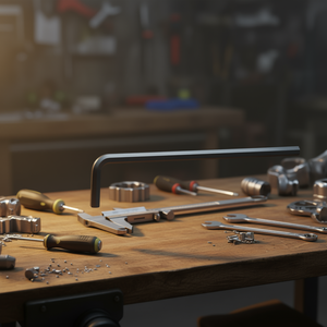 ประแจหกเหลี่ยมรูปตัว L ความยาว 280 มม. สำหรับงานกลไกที่ต้องการความแม่นยำ - Product Image 3