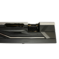 Carte graphique de jeu pour ordinateur de bureau RX580 8 Go PCI Express GDDR5 pour station de travail, ordinateur portable, interface mémoire 256 bits, ventilateur de refroidissement, occasion