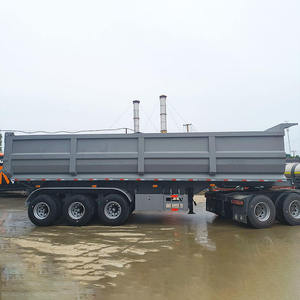 Promotion : Semi-remorque benne hydraulique de type U de haute qualité pour le transport de marchandises - Product Image 2