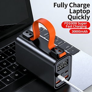 Banco de Energía Portátil de Alta Capacidad <span class=keywords><strong>30000</strong></span> <span class=keywords><strong>mAh</strong></span> 22.5W con Cuatro Salidas USB Tipo C, Pantalla Digital, Soporte y Tecnología GaN - <span class=keywords><strong>Anker</strong></span> Station - Product Image 2