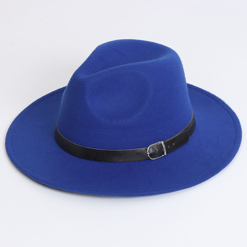 Cinturón plano azul