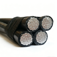 Câbles aériens torsadés en faisceau ABC 0,6/1 kV NFC 33-209 (al/xlpe) 4x35mm²