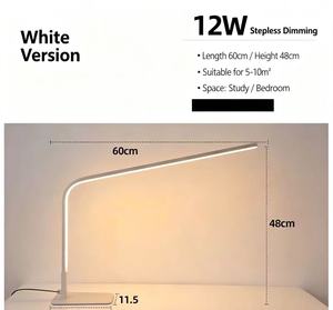 Lámpara de Escritorio LED para el Cuidado de los Ojos, Luz de Mesa Regulable para Manicura, para Salón de Uñas y Estación de Trabajo en Casa - Product Image 4