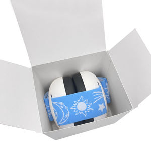 Vente d'usine antibruit enfants bébé <span class=keywords><strong>Protection</strong></span> auditive bandeau <span class=keywords><strong>casque</strong></span> dormir cache-oreilles avec genouillères pour enfants - Product Image 3