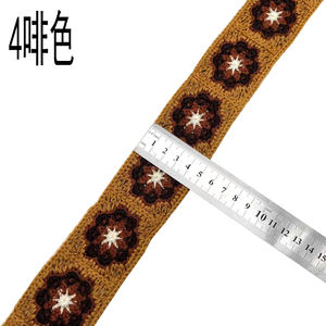 13 yarde fantasia uncinetto fiore heartsummer design accessori per rifilatura filo nastro di pizzo all'uncinetto - Product Image 3