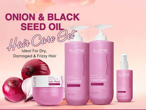 El conjunto de tratamiento para la pérdida de cabello Anit-Hair de etiqueta privada fortalece el champú y acondicionador hidratante anticaspa de cebolla roja - Product Image 3