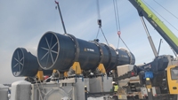 Granulateur rotatif à haute efficacité pour la lixiviation en tas pour l'extraction d'or et la fabrication de granulés