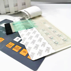Panneau de boutons de panneau de commande personnalisé 3-M superposition panneau brillant mat finition PC <span class=keywords><strong>Lexan</strong></span> autocollants - Product Image 5