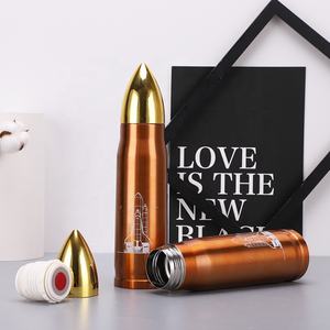 17oz <span class=keywords><strong>Bullet</strong></span> Tumbler doppelwandige und vakuum isolierte Wasser flasche Großhandel maßge schneiderte 500ml kugelförmige Flasche - Product Image 4