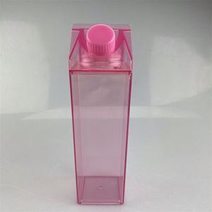Botella de Agua Reutilizable de Plástico con Diseño Rectangular, Botellas de Agua en Stock - Product Image 1