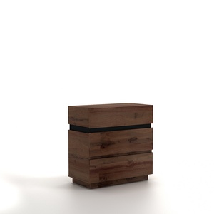 Cómoda Moderna de Roble Pacífico Negro con Cajones para Dormitorio - Product Image 2