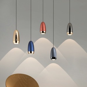 โคมไฟห้อยข้างเตียงสไตล์นอร์ดิกมินิมอลจากผู้ผลิตโดยตรง โคมไฟห้องนอนสไตล์นอร์ดิกใหม่ กูเจิ้น จงซาน - Product Image 2